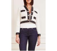 GUESS Marciano By Marika Short Jacket Pale Pearl Cropped Mul size 40 | Cropped Jackets Outlet | Women | Green 40