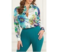 GUESS Marciano By Melissa Solid Co Lucky Charm Print size XXS | Blouses Outlet | Women XXS