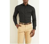 GUESS Marciano By Oliver It Collar Rou Jet Black size 37 | Casual Shirts Outlet | Men | Green