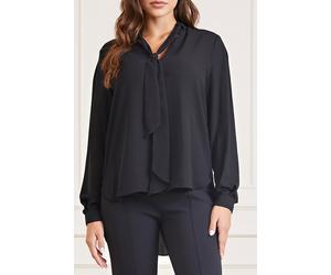 GUESS Marciano By Phoebe Chain Blouse Jet Black size XXS | Blouses Outlet | Women | Black XXS