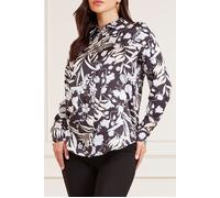 GUESS Marciano By The Icon Blouse Print Shadowlands Black size 40 | Blouses Outlet | Women | Black 40