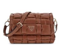 GUESS Marion Flap Shoulder Bag Cognac Brown