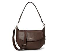 GUESS Marsha Flap Shoulder Bag, Espresso, One Size, Marsha Flap Shoulder Bag