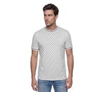 Guess Marshall - Men's Crew Neck T-Shirt with Appliqués