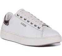 Guess Melania Lace Up Flatform Womens Trainers White UK 3 - 8