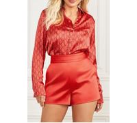 GUESS Melissa Printed Shirt Monogram Citrus Button-down Para size XS | Blouses Outlet | Women | XS