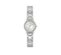 Guess Melody With Crystals Stainless Steel Ladies Watch, Silver, Women Ilver