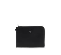 Guess Men Accessory Milano Clutch M Black | 100% polyurethane
