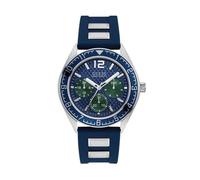 GUESS Men Analog-Digital Automatic Watch with Silicone Strap W1167G1