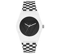 GUESS Men Analog Japanese Quartz Watch with Silicone Strap U0979L29
