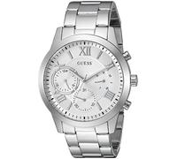 GUESS Men Analog Japanese Quartz Watch with Stainless Steel Strap U1070L1