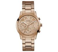 GUESS Men Analog Japanese Quartz Watch with Stainless Steel Strap U1070L3