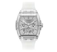 GUESS Men Analog Quartz Watch with Plastic Strap GW0203G1