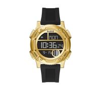 Zip Stainless Steel Fashion Digital Quartz Watch - Gw0272G2 Guess Black One Size