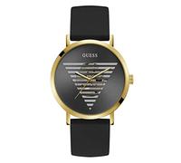 GUESS Men Analog Quartz Watch with Silicone Strap GW0503G1