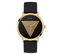 GUESS Men Analog Japanese Quartz Watch with Silicone Strap U1161G1