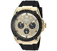 GUESS Men Analog Quartz Watch with Silicone Strap U1257G1