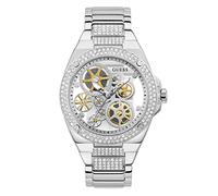 Guess Big Reveal Watch Silver