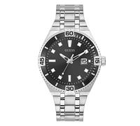 GUESS Men Analog Quartz Watch with Stainless Steel Strap GW0330G1