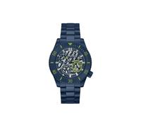 GUESS Men Analog Quartz Watch with Stainless Steel Strap GW0488G4