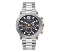 GUESS Men Analog Quartz Watch with Stainless Steel Strap GW0539G1
