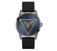 GUESS Men's Analogue Quartz Watch GW0781G5 - Black, Silicone Strap, 44mm, 5ATM
