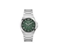 Guess Silver Mens Analogue Watch Vinyl GW0789G1