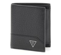 GUESS Men BARCELLONA SL BLFLD W Coin PKT Wallet, Black/White, One Size