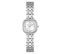 Guess Men’s Hazel White Dial Bracelet Watch GW1018L1 | Acotis - Mineral lens / Stainless Steel