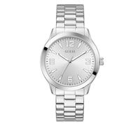 Guess Men's 42mm Watch - Silver Bracelet Dial & Case