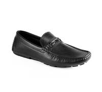 GUESS Men's Aarav Driving Style Loafer, Black 003, 11 UK