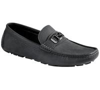 GUESS Men's Agaro Driving Style Loafer, Black 001, 11 UK