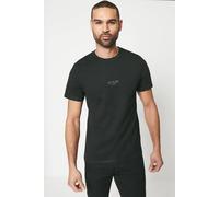 Guess Men's Aidy Crew Neck Ss Tee Jet Black | Size: Large Guess Black L