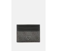 Guess Men's All Over Logo Cardholder Black Guess Black One Size