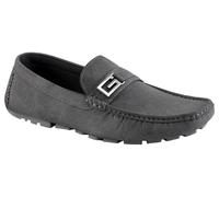 GUESS Men's Alovo Driving Style Loafer, Dark Grey 020, 8 UK