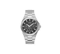 Guess Mens Dashboard Silver Black Dial Watch GW0798G1