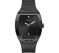 GUESS Men's Analogue Quartz Watch with Leather Strap GW0386G1