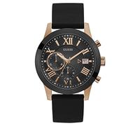 Guess Men's Analogue Quartz Watch with Rubber Strap W1055G3