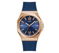 GUESS Men's Analogue Quartz Watch with Silicone Strap GW0850G3