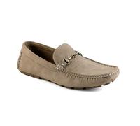 GUESS Men's Ansto Loafers, Taupe 240, 6 UK