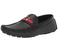 GUESS Men's Aurolo Driving Style Loafer, Black 001, 7 UK