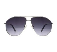 Guess Men's Aviator Silver Blue Gradient GF5087 Guess Silver One Size