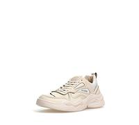 Guess Men's Bassano CARRYOVER Sneaker, Ivory, 9 UK