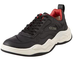 Guess Men's Bassano Smart Gymnastics Shoe, Black, 11 UK