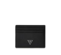 GUESS Men's Card Case Milano Card Holder Black