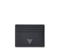 GUESS Men's Card Case Milano Card Holder Blue