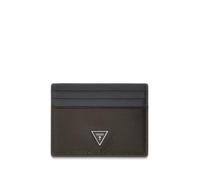 GUESS Men's Card Case Milano Card Holder Grey