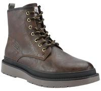 GUESS Men's Citizen Fashion Boot, Dark Brown 200, 10.5 UK