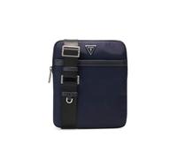 GUESS Men's Crossbody Bag Milano Crossbody Flat Blue | iconic Guess design, spacious main compartment, signature brand logo