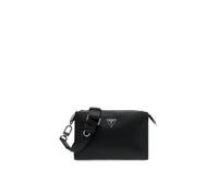 GUESS Men's Crossbody Bag Milano Crossbody Top Zip Black | iconic Guess design, spacious main compartment, signature brand logo